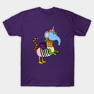 Hybrid Mutant Animal looks at you T-Shirt